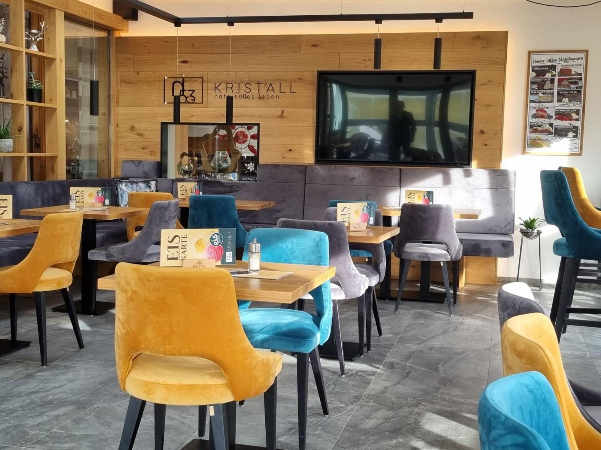 Cafe-Pension Kristall Hirschenwies Dış mekan fotoğraf